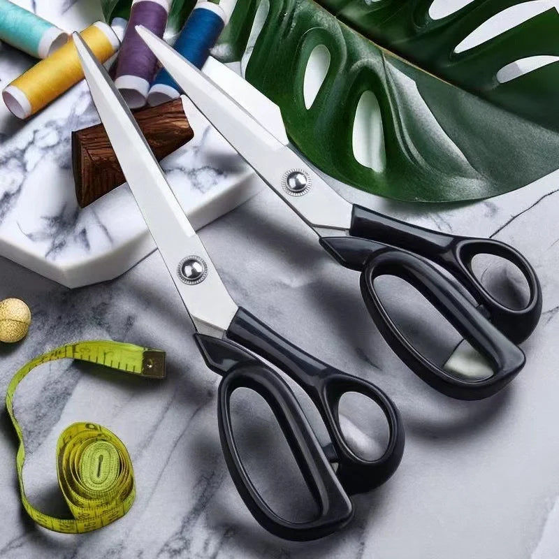 10 Inch Stainless Steel Tailor's Scissors For Fabric Professional Sewing Tool Garment Scissors Durable