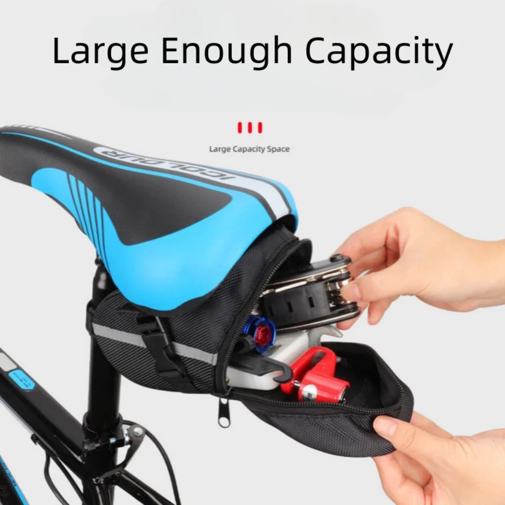 Universal Bicycle Saddle Bag Bicycle WaterProof Tail Bag Mountain Bike Rear Bag Bike Tail Bag Outdoor Bicycle Accessories