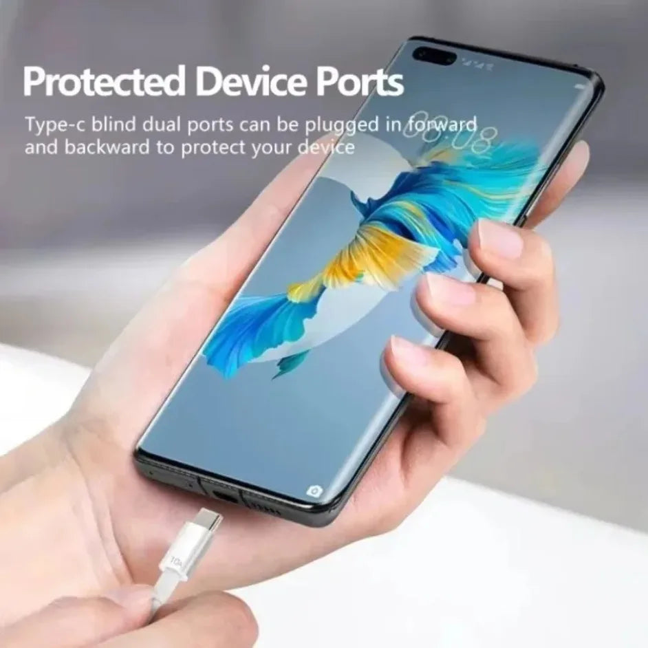 Type C Fast Charging Cable type-C Data Sync Charger Cord for Samsung Xiaomi Huawei Android Phone 1m 2m Durable Charging Wire