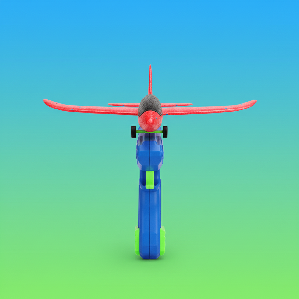 Lanzador de Aviones de Juguete